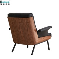 Canapé en cuir noir pour école, fauteuil en cuir, vente en gros de mobilier scolaire moderne en provenance de Chine