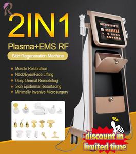 Appareil de lifting facial 2-en-1 RFEMS Plasma pour nettoyage en profondeur et soin de la peau, avec embouts pour salon - Product Image 2