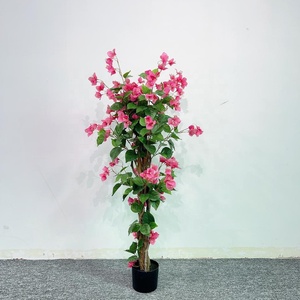 Décoration de bureau, cour, fleurs artificielles, plantes en pot, arbres de saule pleureur écologiques et durables de 90 à 120 cm - Product Image 6
