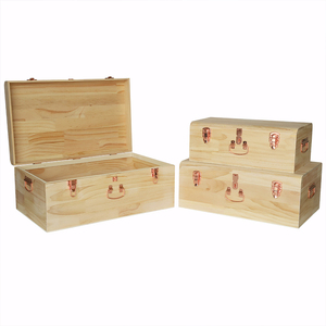 Thiết Lập Của 3 Tùy Chỉnh Bằng Gỗ Lưu Trữ Thân Cây Với Đồng Phần Cứng Stackable Đám Cưới Lưu Niệm Thân Cây Cho Nhà Tổ Chức - Product Image 2