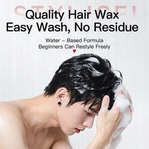 मोटे बालों के स्टाइल पेस्ट पुरुषों के कार्बनिक मैट मोम बालों के लिए मिट्टी स्टाइल उत्पाद प्राकृतिक रूप से - Product Image 6