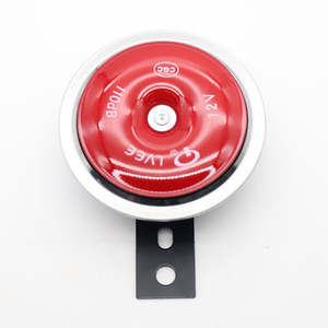 LVEE <span class=keywords><strong>DL126</strong></span> Series 12V Bocina de motocicleta Universal Bocina eléctrica impermeable 12V 105db Motor de motocicleta Scooter Sonido fuerte Plata - Product Image 2