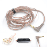 Câble d'écouteurs KZ détachable 3.5mm 2PIN Plug câble d'écouteur pour casque KZ EDX PRO EDX ZST ZSN PRO X CCA