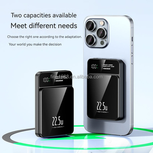 Nieuwkomers 15W Draadloze Power Bank 10000mah Oplader Snel Opladen 5000Mah Magnetische Draadloze Power Bank - Product Image 3