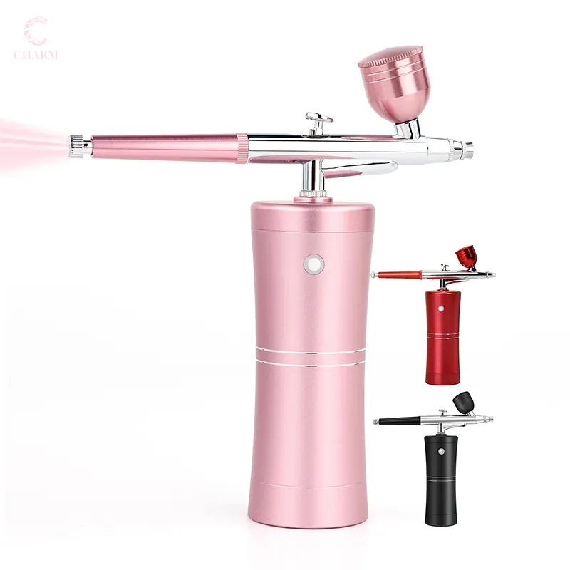 Mini Beauty Airbrush Air Compressor Kit Single Action Paint Spray Gun Pen aerografo portatile