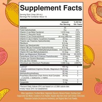 Complément alimentaire liquide multivitaminé et minéral Nature Made en marque privée pour adultes, femmes, croissance des cheveux, 450 ml