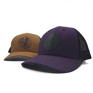 Private Label Richardson 112 Trucker Hat Custom Leather Patch Low MOQ Tactical Outdoor Fishing Hunting <b>Mesh</b> Back Snapback - Product Image 1