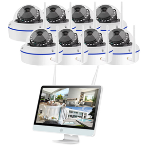 <span class=keywords><strong>Kit</strong></span> de Cámara IP <span class=keywords><strong>WiFi</strong></span> de 3MP 5MP con Monitor de 15.6 Pulgadas, Sistema CCTV de 4/8 Canales, Visión Nocturna de Domo, H.265, LED IR de 30m - Product Image 2