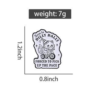 Cool Dog che indossa occhiali da sole spilla con spilla di animali divertenti spilla distintivo gioielli regalo per gli amici all'ingrosso - Product Image 6