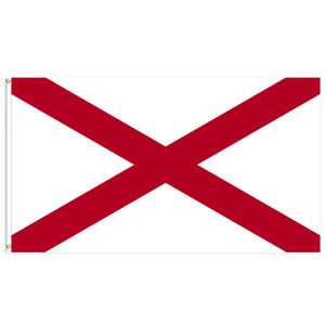 2026 Bandera de <span class=keywords><strong>Alabama</strong></span>, venta al por mayor, Bandera Nacional personalizada de todos los países, 3x5 pies, fibra de poliéster colgante para exteriores, entrega rápida personalizada - Product Image 1