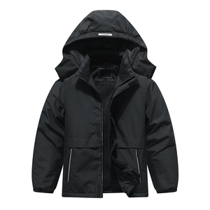 Nouveau Style extérieur à capuche Double fermeture éclair garçons veste <span class=keywords><strong>enfants</strong></span> chaud extérieur Ski <span class=keywords><strong>coupe</strong></span>-<span class=keywords><strong>vent</strong></span> veste <span class=keywords><strong>coupe</strong></span>-<span class=keywords><strong>vent</strong></span> pour garçons et filles - Product Image 1