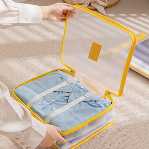 MKW4009 New Nylon Mesh Travel <strong>Organiser</strong> 7pcs-set Suitcase Clothes Shoes Underwear <strong>Organiser</strong> Bag Packing Cubes Durable Bag - Product Image 3