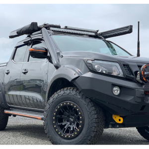 WAAG 4X4 Snorkel de 4 pouces en acier inoxydable avec revêtement en poudre noire, monté sur la carrosserie, pour <span class=keywords><strong>NISSAN</strong></span> <span class=keywords><strong>NAVARA</strong></span> NP300 2015-2016 - Product Image 2