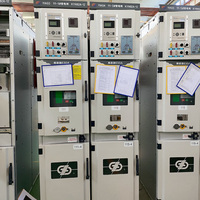 Équipement de distribution d'énergie métallique encastré de haute qualité personnalisé, série KYN92A-12, indice de protection IP4X, tension 42kV/65kV pour l'alimentation électrique