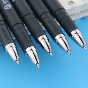 Stylo publicitaire personnalisé avec logo, corps en plastique noir de 155 mm avec code QR pour cadeau publicitaire - Product Image 3