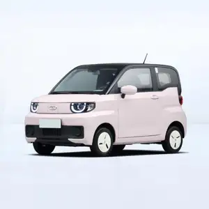 中国廉价电动汽车奇瑞QQ冰淇淋20kw快速充电电动汽车3门4座迷你城市机动车辆