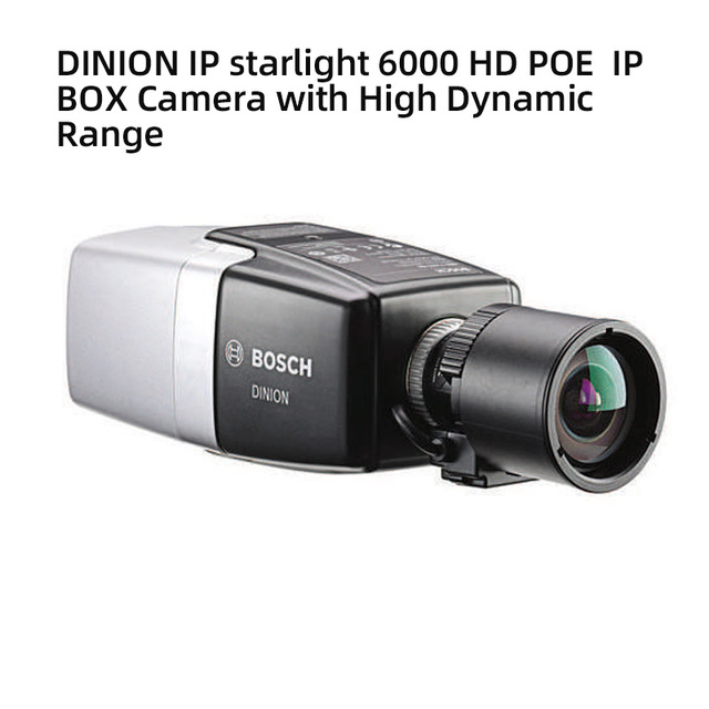 DINION IP Starlight 6000 HD POE IP BOX Camera with High Dynamic Range