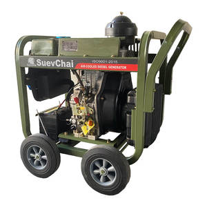 Generador diésel monofásico de arranque remoto silencioso de alta calidad al mejor <span class=keywords><strong>precio</strong></span> de DG7800E 6KVA - Product Image 2