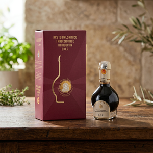 100ml Traditional DOP Aged Balsamic Vinegar of Modena Liquid 12 Bottles Per Box - Product Image 3