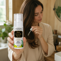 Spray de croissance capillaire à l'huile de Batana, huile de ricin, huile de romarin et biotine pour la santé du cuir chevelu et une épaisseur accrue – Personnalisez votre logo