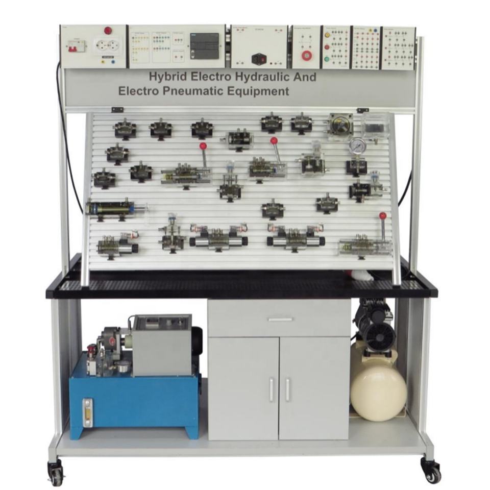 Pneumatic Rig Lab Scale Hybrid Electro Hydraulic and Electro Pneumatic Equipment Didactic ...