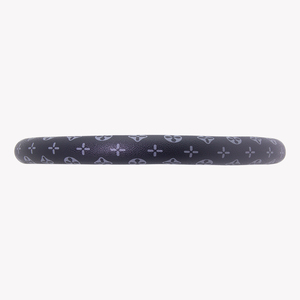 Funda para Volante con Monograma Negro, Textura Fina de Cuero, Antideslizante, Accesorios Universales para el Interior del Automóvil - Product Image 3