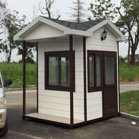 Processus d'installation de poste de garde écologique, robuste et fiable pour les écoles et les communautés - Maison préfabriquée
