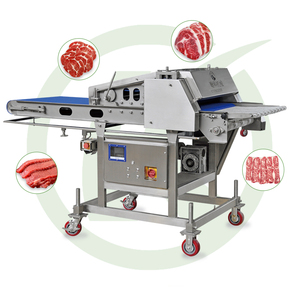 Máquina Semiautomática Comercial Eléctrica con Control PLC para Prensar Carne Fresca de Cerdo, Res, Pollo, Cordero y Pescado, con 1 Año de Garantía - Product Image 4