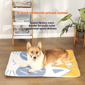 Ouspie แผ่นปูเตียงสุนัขเย็นด้วยตนเองผ้าทำน้ำแข็งทำจากผ้าสี่เหลี่ยมทนทานทนทาน - Product Image 5