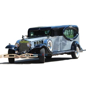 Latest Classic Funeral Car European Style Electric Hearse Vintage Funeral Hearse Electric Hearse Vehicle for Sale - Product Image 1
