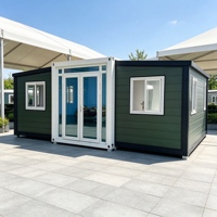 Maison conteneur extensible Shinestone, maisons mobiles, maison pliable extensible, maisons préfabriquées modulaires, maison préfabriquée