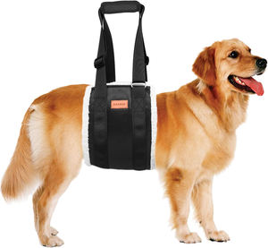 Imbracatura regolabile per cani imbracatura per cani per cani di grossa taglia supporto per sollevamento morbido e imbracatura per le gambe posteriori deboli - Product Image 1