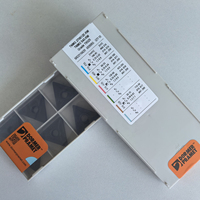 Plaquettes en carbure revêtues TNMG270612E-RM T9325 Pramets Triangle 45HRC pour tournage extérieur sur tour CNC, 100% originales, lame de 16 mm