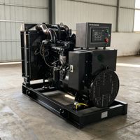 Generador Diésel de 120 kW de Bajo Consumo de Combustible para Uso Comercial, Grupo Electrógeno Diésel Abierto de 120 kVA con Motor Cummings