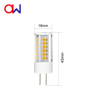 Ampoule G4LED 3W SMD2835LED en céramique pour usage intérieur 12V AC/DC 2700-6000K Lumière du jour CRI 80 Dimmable - Product Image 5