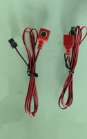 Coche Emergencia Peligro Advertencia Flash Luz Reset Interruptor Pulsador rojo
