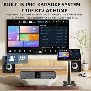 Reproductor con Pantalla Táctil de 21.5 Pulgadas 4T KV-V5, Sistema de Fuente 4K, Pantalla Táctil Capacitiva HD de 21.5 Pulgadas KV-V5 para Fácil Selección de Canciones - Product Image 6