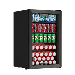 Enfriador de Vino Profesional de Acero Inoxidable de 30 Botellas y 96L con Temperatura Constante para Uso en Hoteles, Independiente - Product Image 1