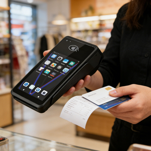 Terminal POS Android del Fabricante Original, 4G, Doble Tarjeta SIM, NFC, Pago por Código QR, Bluetooth 5.0, 16 GB de Memoria, Sistema de Caja Registradora Inteligente - Product Image 3