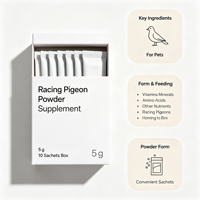 Fournitures pour coqs de combat, supplément en poudre pour pigeons de course, produits pour pigeons Victery, formule pour jeunes pigeons, probiotique OEM