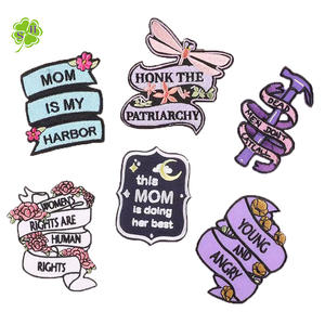 Patches Feministas Ferro DIY em Patches para Roupas Trucker Hat Logo Western <span class=keywords><strong>Patch</strong></span> - Product Image 1