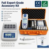 Analyseur portable de la qualité de l'eau TR-408H, testeur COD, NH3-N, TP, TN, SS pour la surveillance des eaux usées industrielles et les situations d'urgence