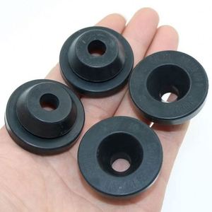 Pasacables de goma para guardabarros de motocicleta, protector de cable de 25 mm de diámetro exterior, buje de goma negro para paso de cables - Product Image 4