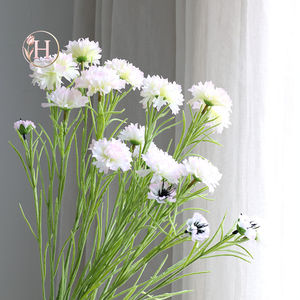 Esper scelta popolare artificiale <span class=keywords><strong>3</strong></span> teste margherite di seta colorata fiori in decorazione di nozze Design Showroom - Product Image 3