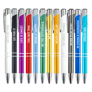 Manufacturer Cheap Gift Metal Ball <b>Pen</b> Advertising Ballpoint <b>Pen</b> With Personalized Engraved Print Logo - Product Image 2