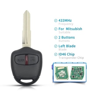 Llave Inteligente de Repuesto para Triton, Pajero, Outlander, ASX, Lancer, MIT8, Lama, Control Remoto para Automóvil, 433 Mhz, con Chip ID46 - Product Image 2