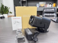 Mini projecteur de poche, téléphone portable, mise en miroir d'écran filaire, 1080P, stéréo HIFI, Airplay/Miracast, projecteur LCD portable, 30 000 heures