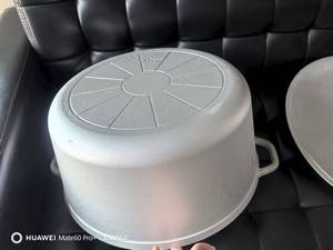 Marmite <span class=keywords><strong>de</strong></span> Cuisson en Aluminium Moulé Sous Pression <span class=keywords><strong>de</strong></span> Haute Qualité Avec Couvercle, Ustensile <span class=keywords><strong>de</strong></span> <span class=keywords><strong>Cuisine</strong></span> Polyvalent en Aluminium - Product Image 6