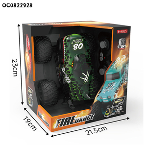 Voiture télécommandée 4x4 Stunt Shark RC 2.4g à l'échelle 1:20, jouet rotatif à 360° pour enfants - Product Image 6