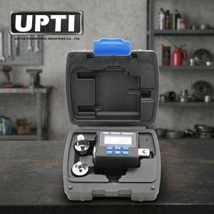 UPTI Taiwan Made OEM Alloy High Quality DIY Automotive Multi-function 2-210NM Digital <b>Torque</b> <b>Socket</b> Adapter <b>Set</b> (3/8" 1/4") Blue - Product Image 3